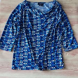 Liz Claiborne 3/4 sleeve blouse